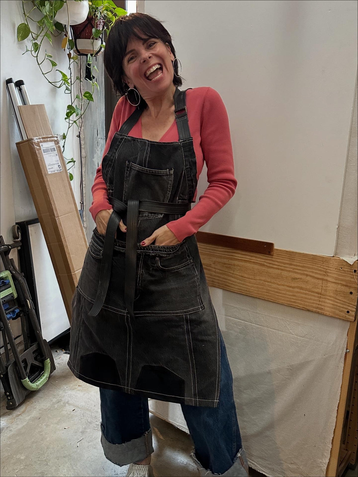Upcycled Denim Utility Apron Workshop